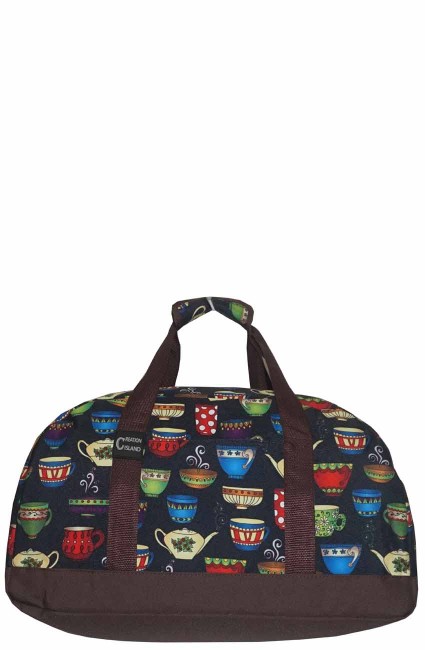 Teapot Printed Duffle Bag-TP2520/BR